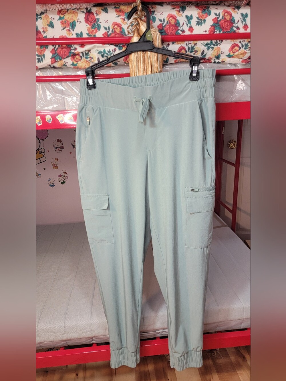 all in motion Light Sage Green Track Joggers Size Small